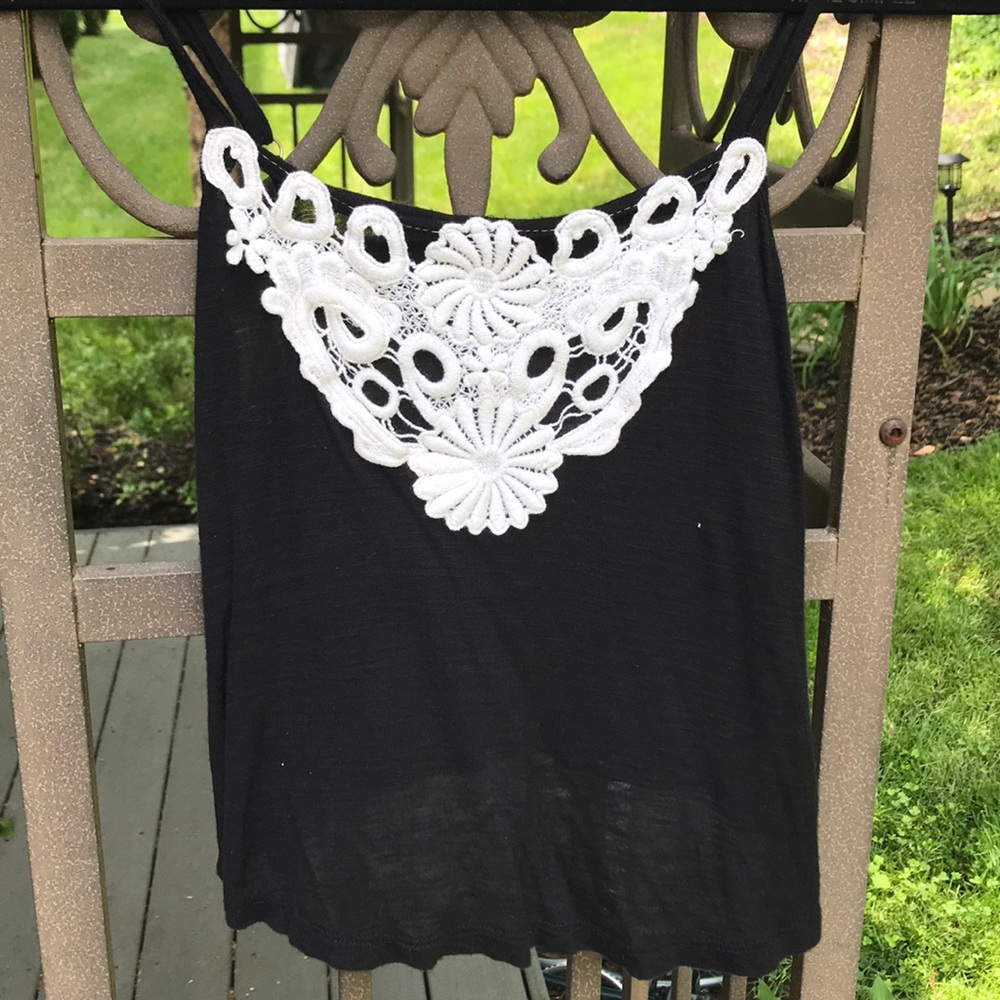 Tank with Lace Detailing